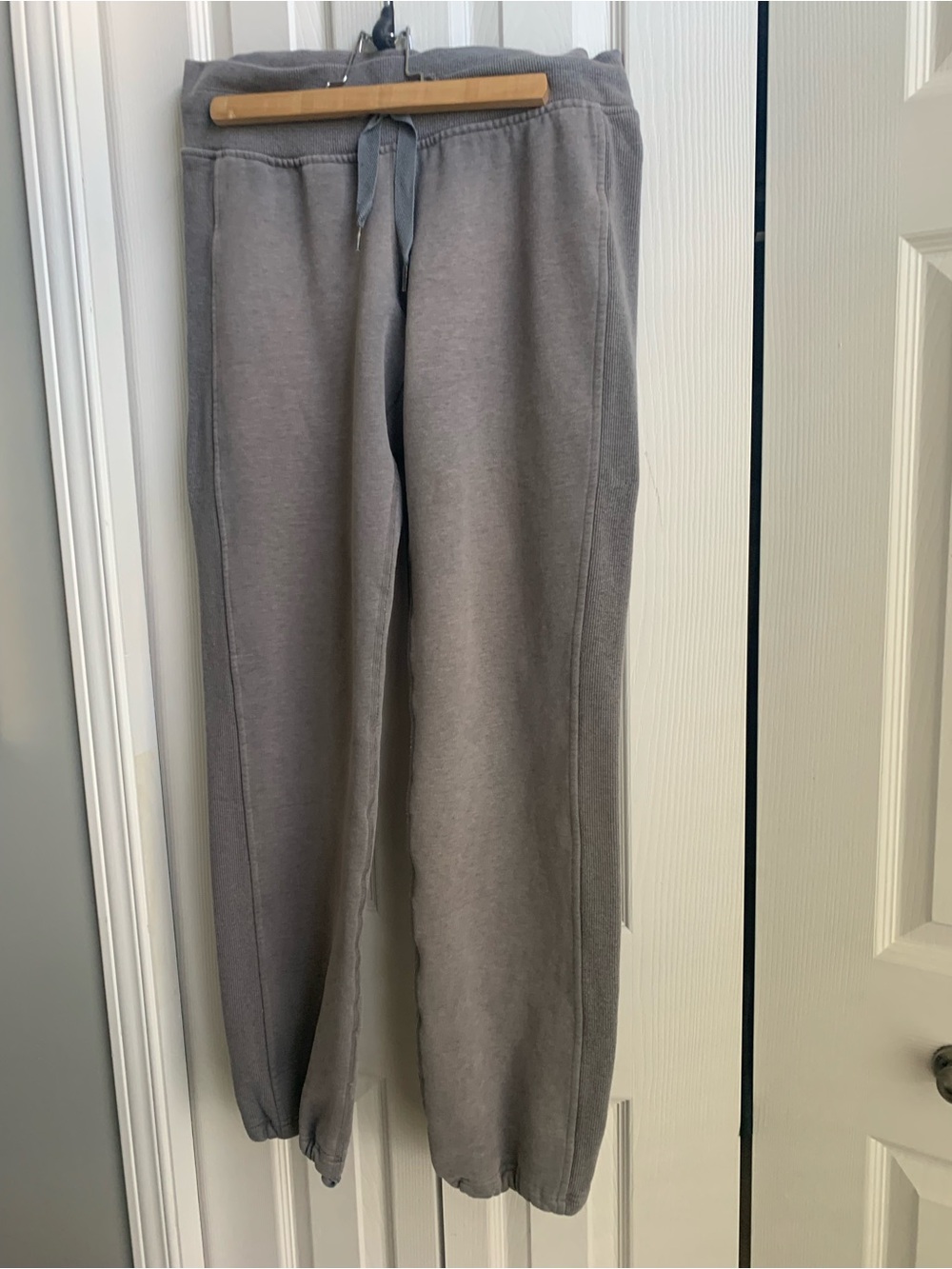 Lululemon (vintage) Gray Fleece Jogger Sweatpants –SZ 8
